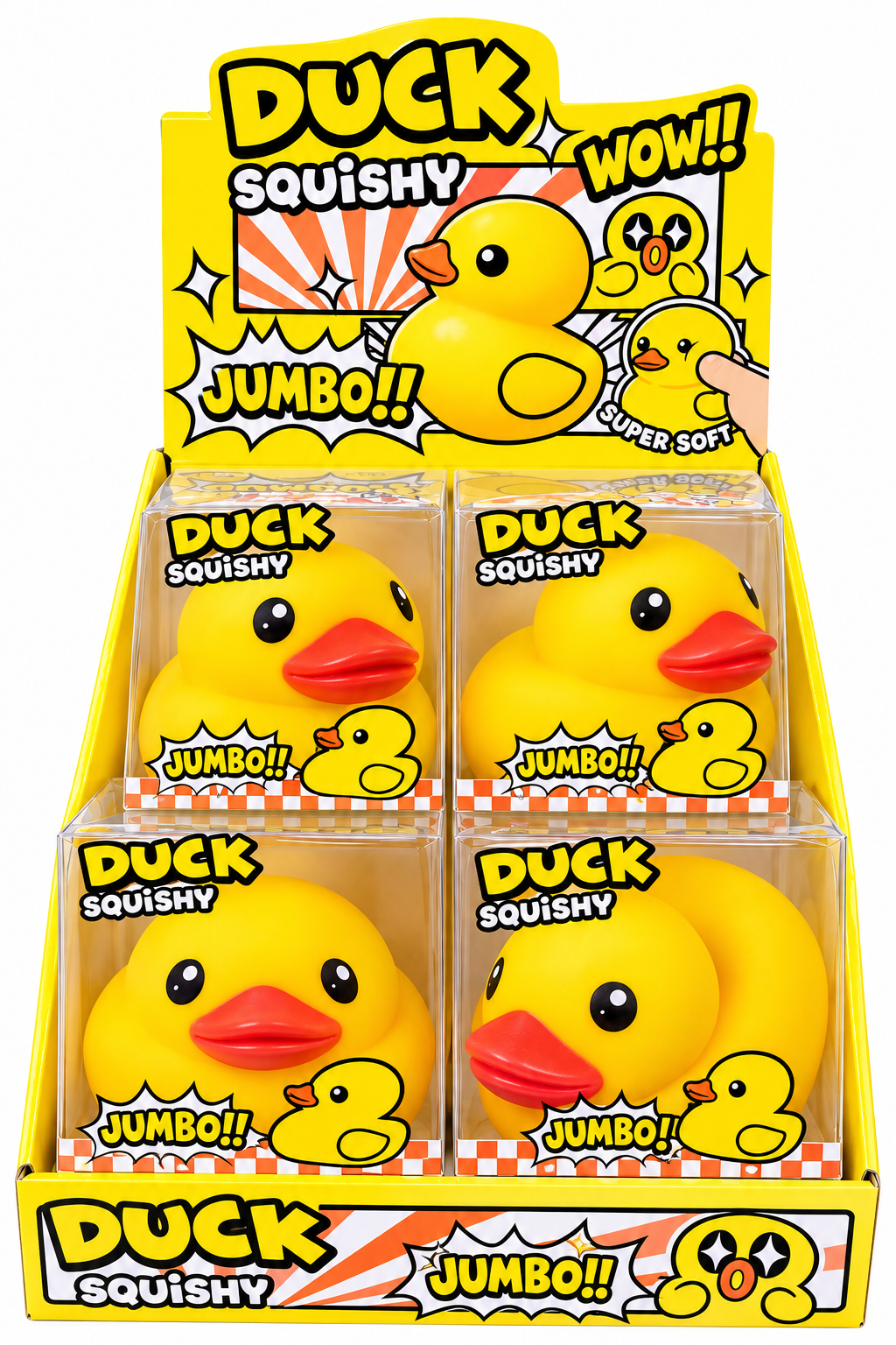 Chubby Duck Squishy Toy