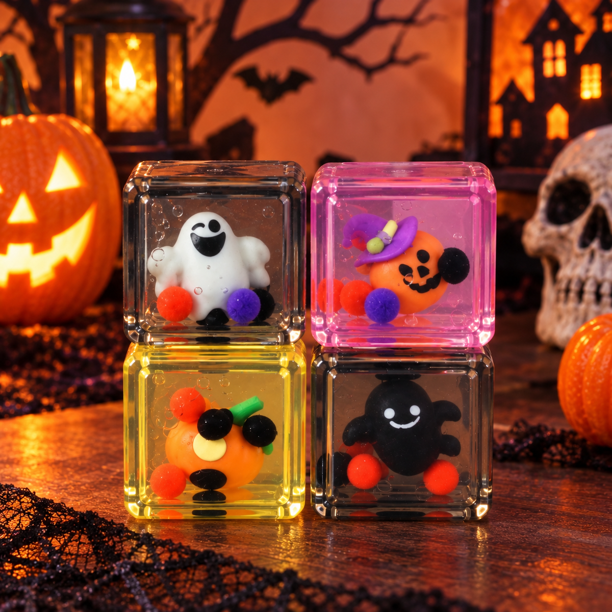 Halloween Cute Squishy Set
