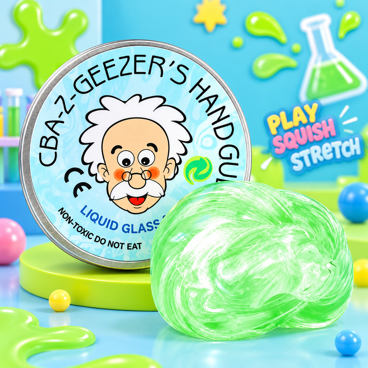 Transparent Stretch Putty