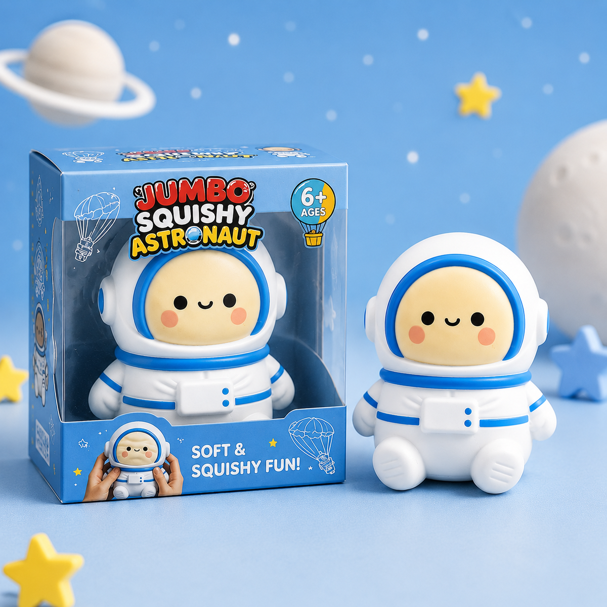 Astronaut Squishy Toy