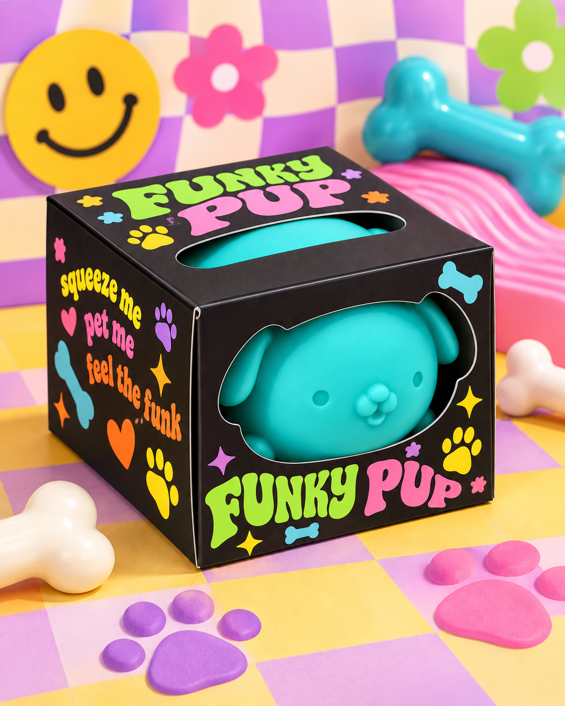 Cute Round Dog Squishy Toy