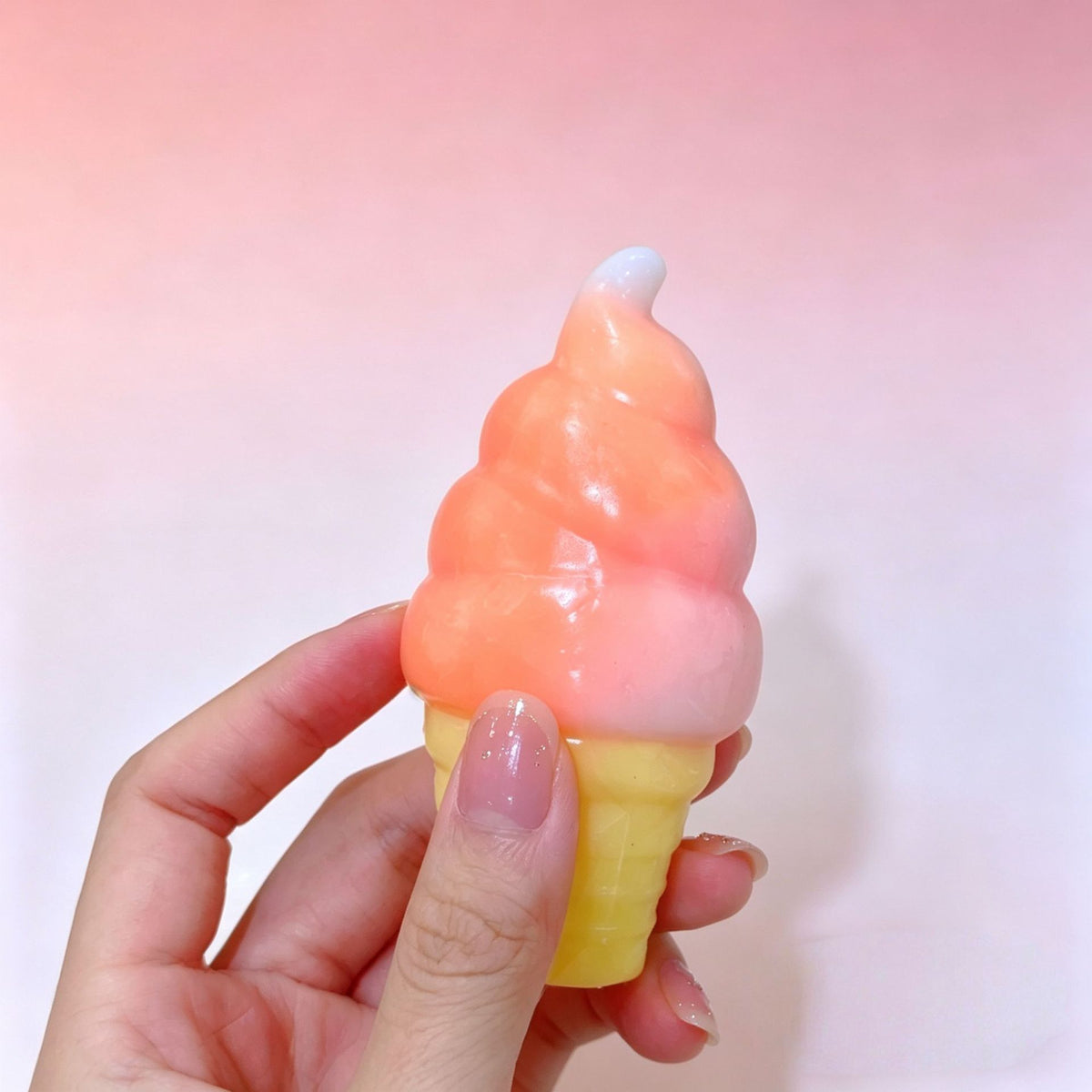 Ice Cream Cone Squishy Toy