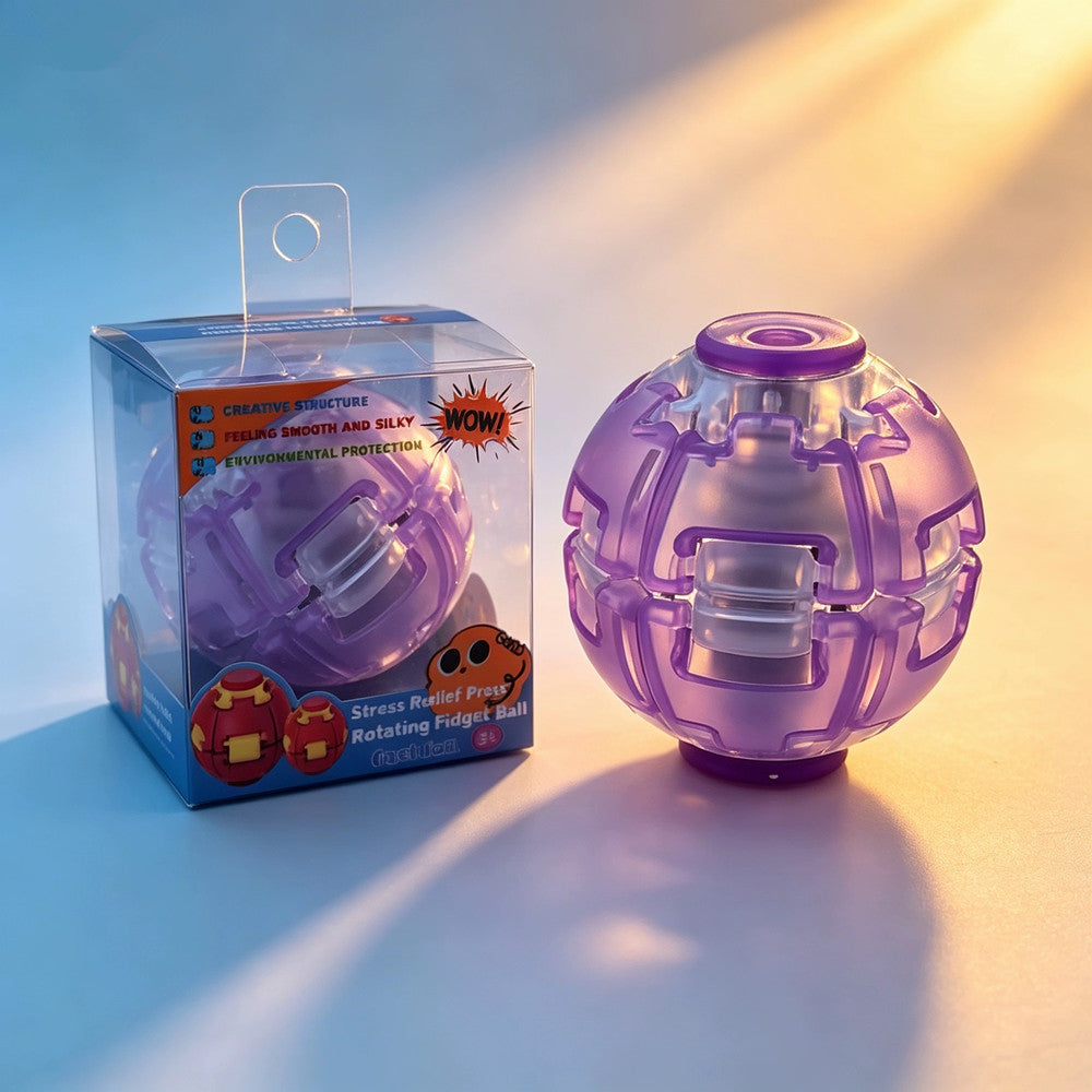 Crystal-Style Rotating Stress Relief Ball
