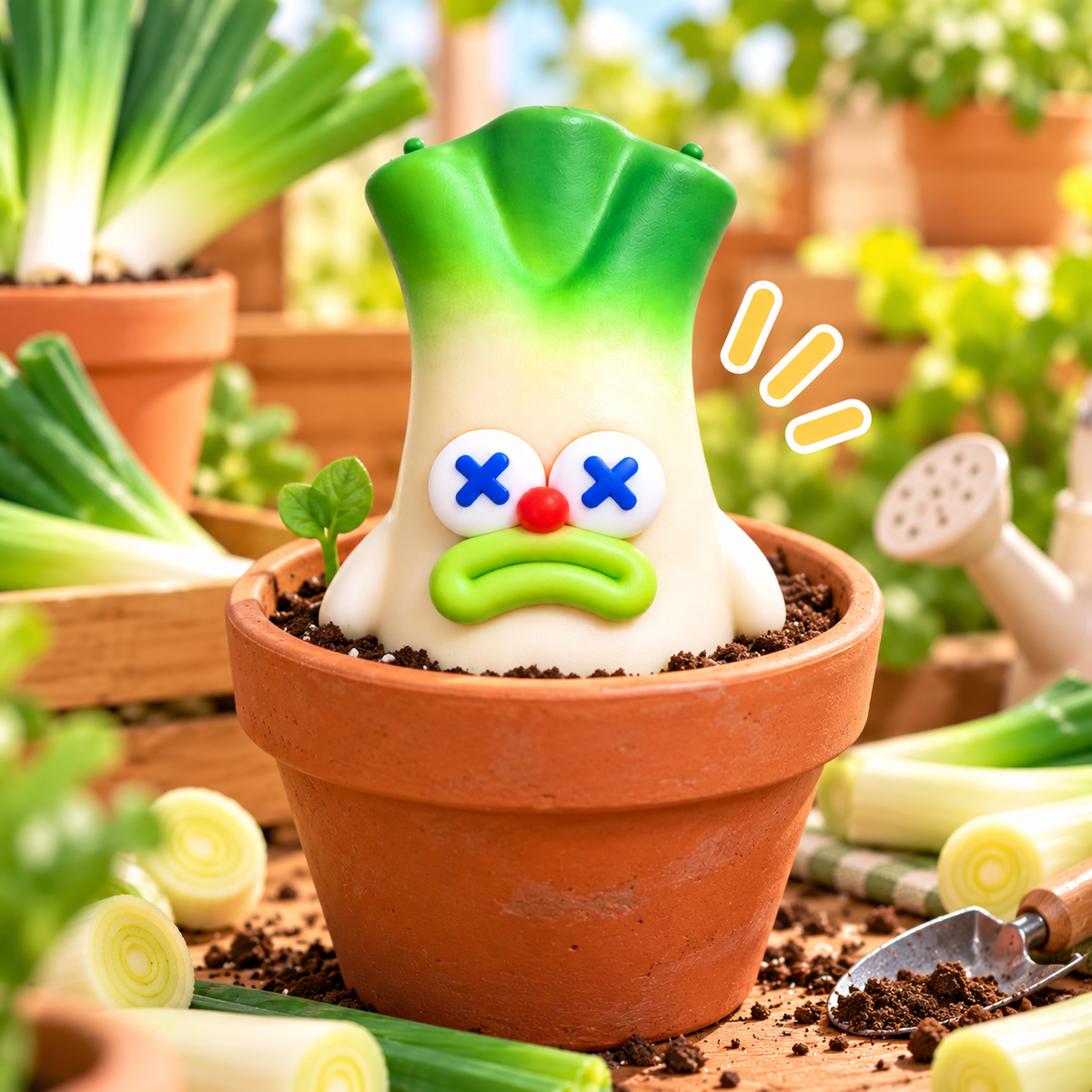 Crunchy Green Onion Squishy
