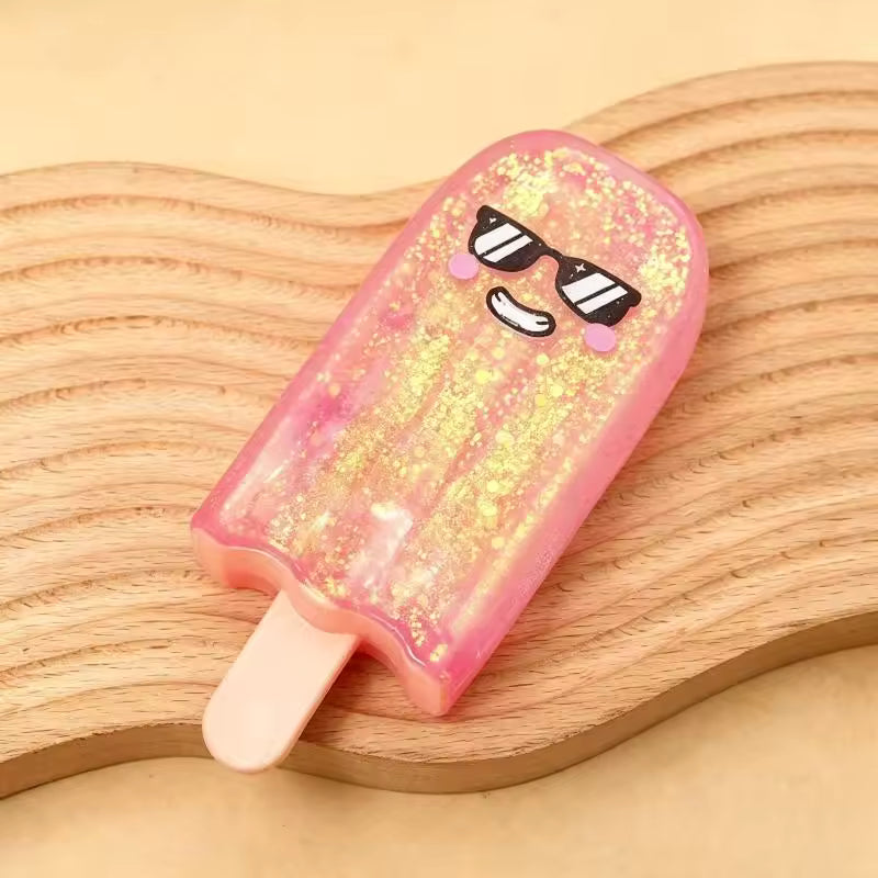 Glitter Popsicle Squishy Toy