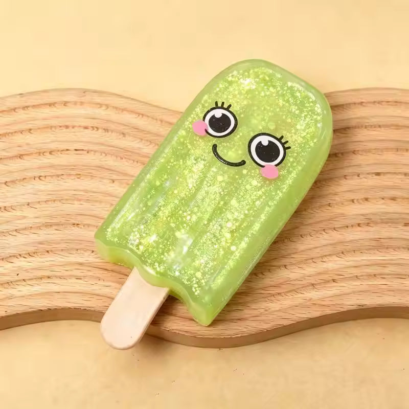 Glitter Popsicle Squishy Toy