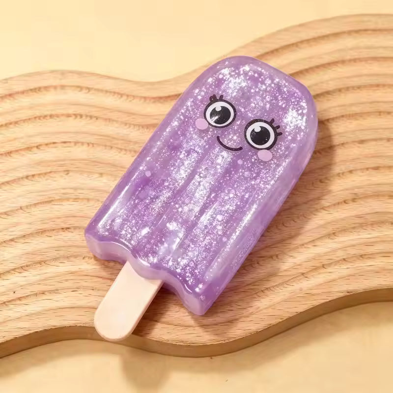 Glitter Popsicle Squishy Toy