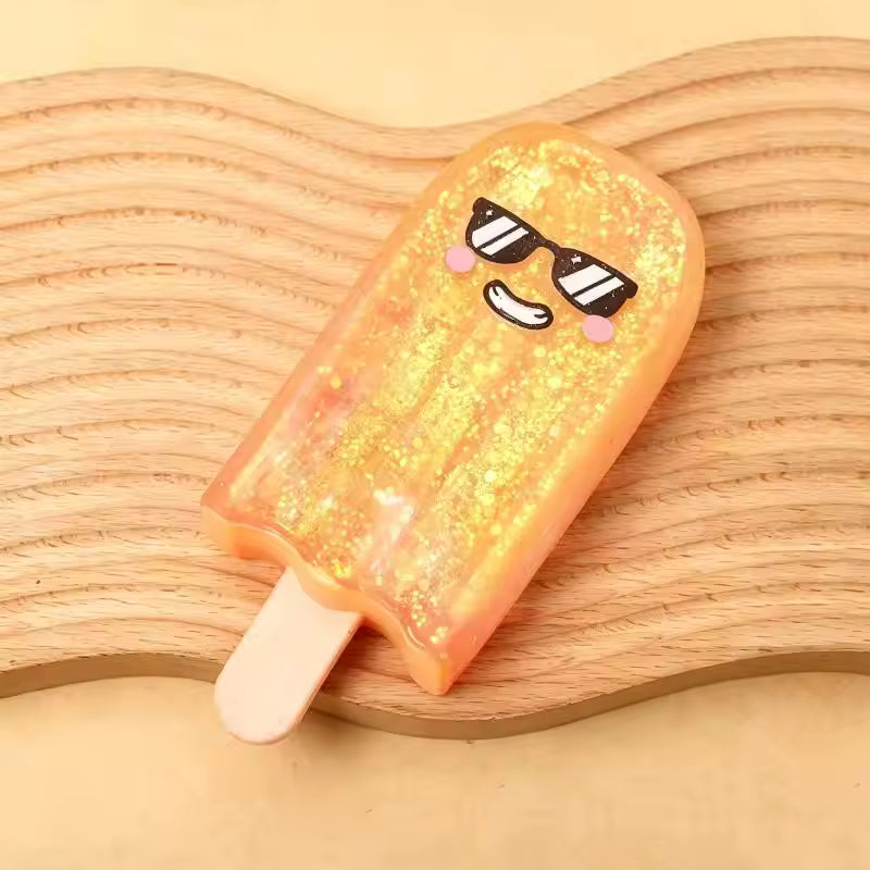 Glitter Popsicle Squishy Toy