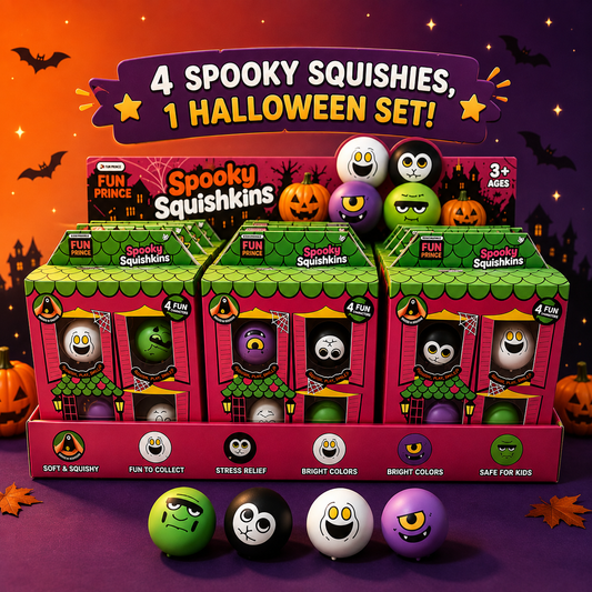 Spooky Sensory Squishy Toy Set