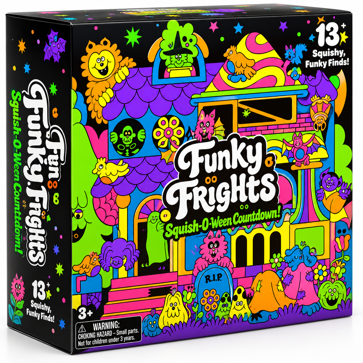 Funky Frights Halloween Squishy Box