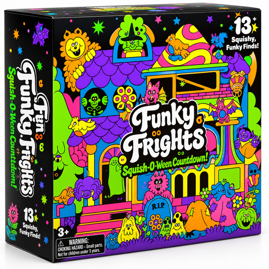 Funky Frights Halloween Squishy Box