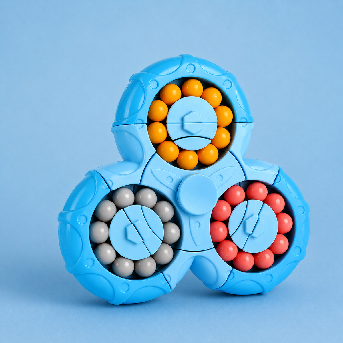 Magic Bead Cube Fidget Spinner Puzzle