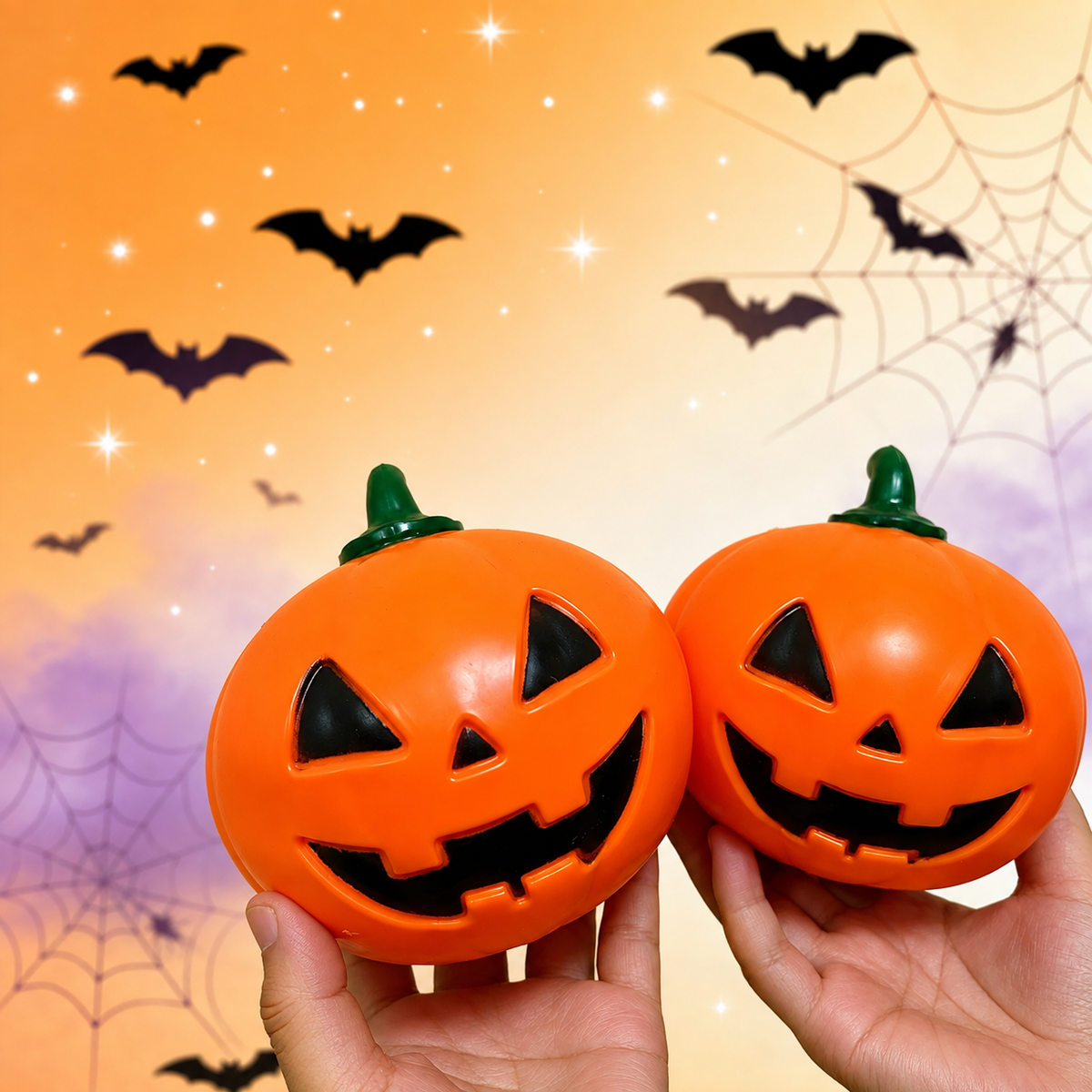 Halloween Pumpkin Squeeze Toy