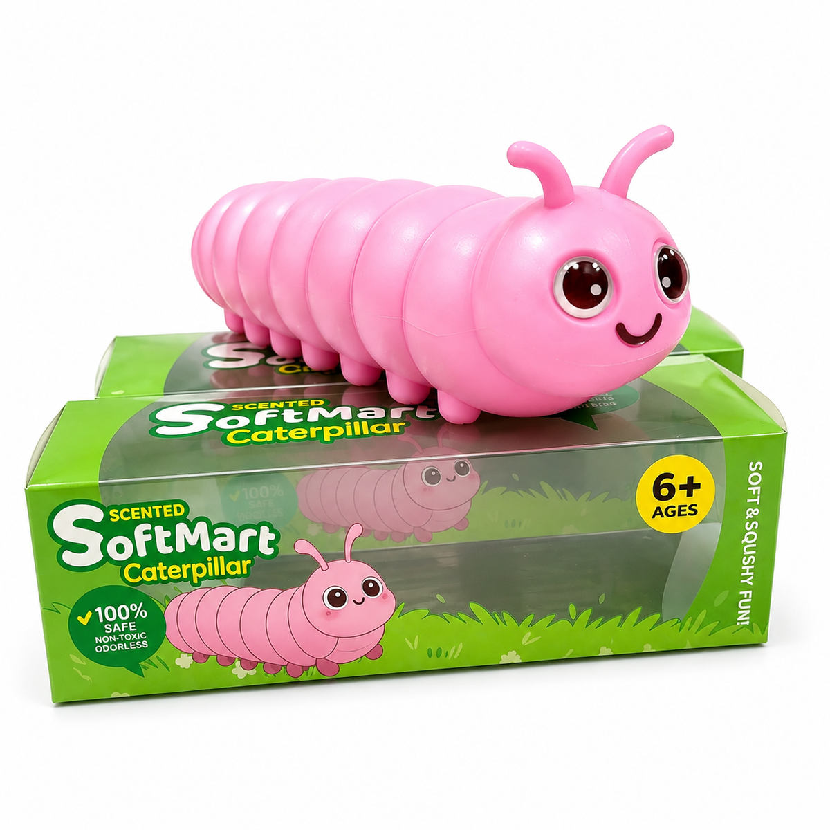 Soft Caterpillar Sensory Squishy Toy