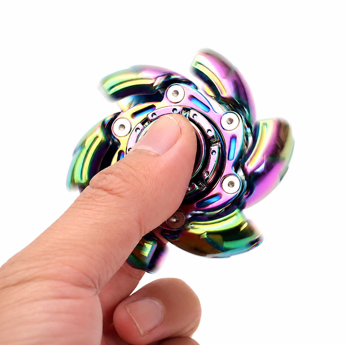 Metallic Gyro Fidget Spinner