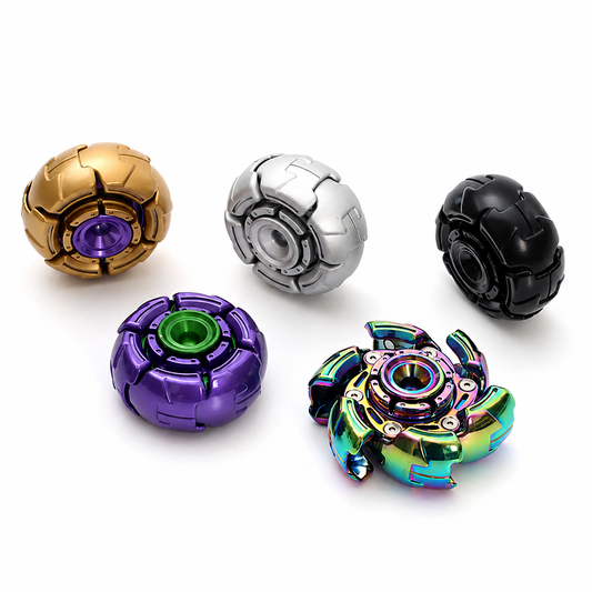 Metallic Gyro Fidget Spinner