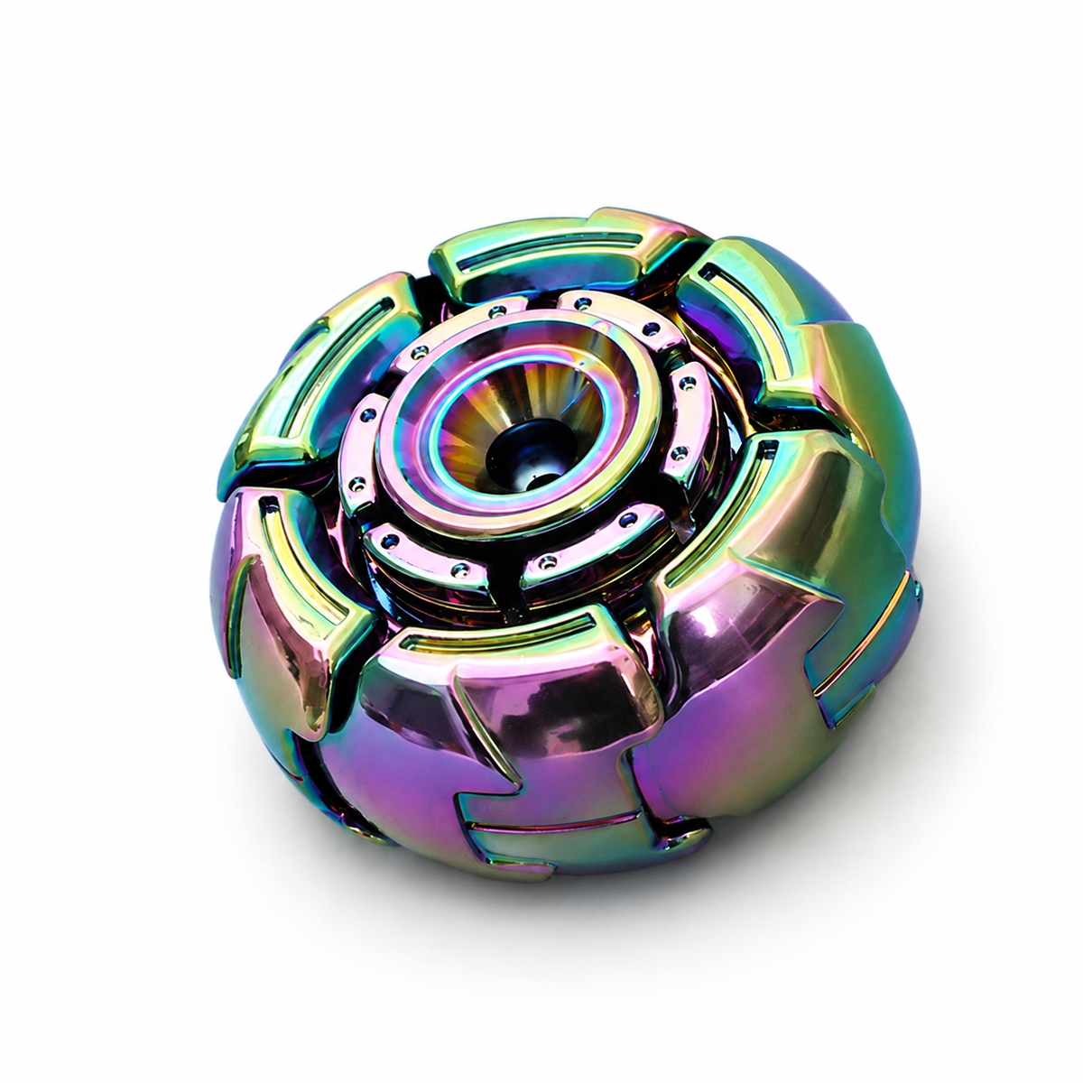 Metallic Gyro Fidget Spinner