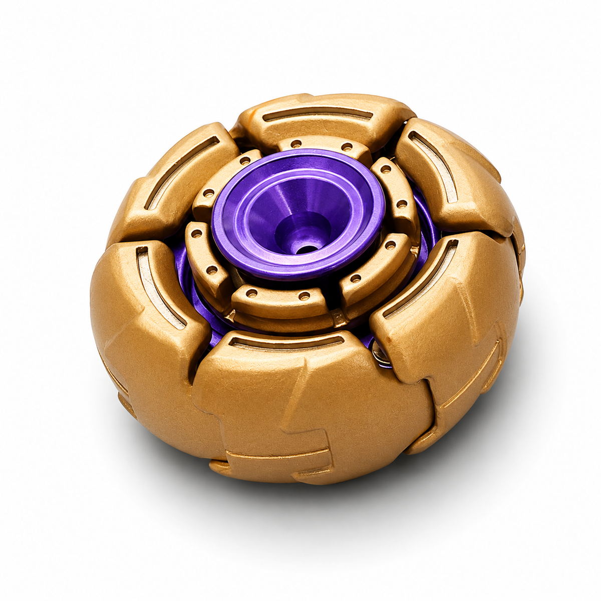 Metallic Gyro Fidget Spinner
