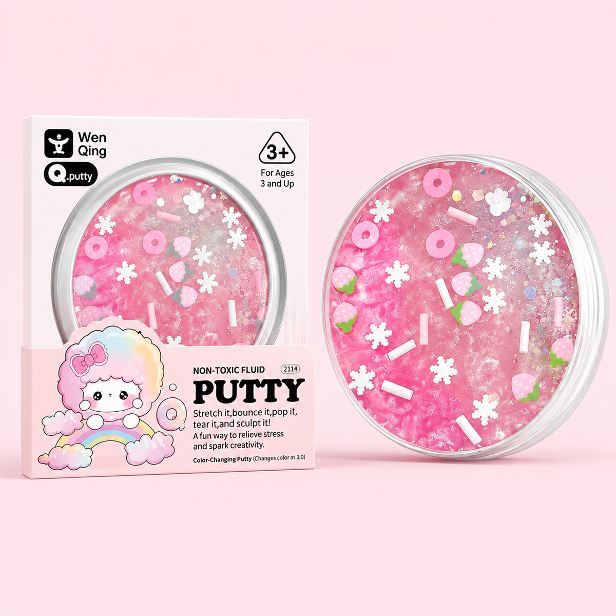 Crystal Clear Stress Relief Putty