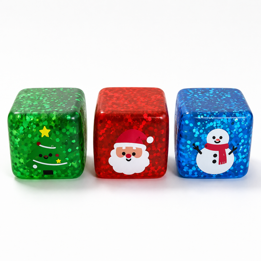 Christmas Sensory Squishy Cube