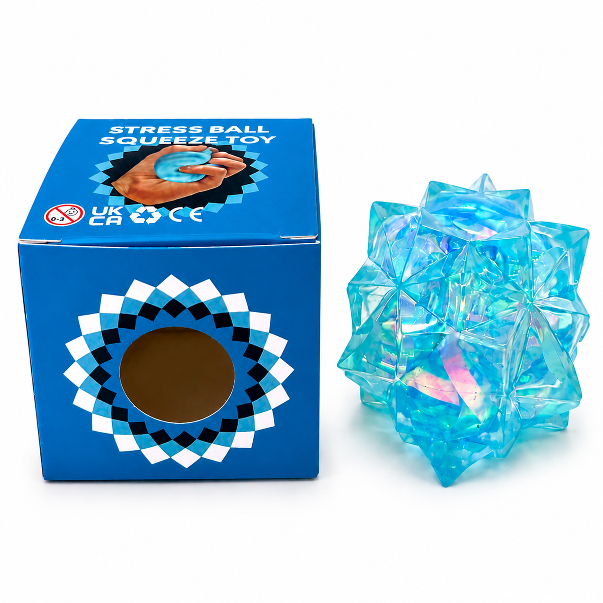 Spiky Crystal Stress Relief Ball