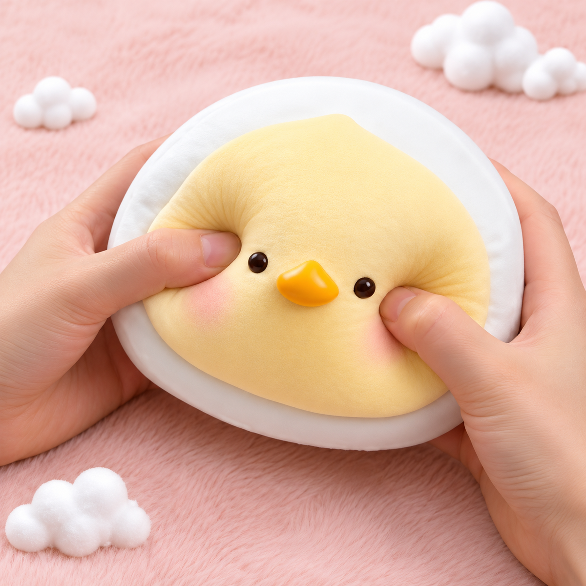 Soft Duck Dessert Squishy Toy