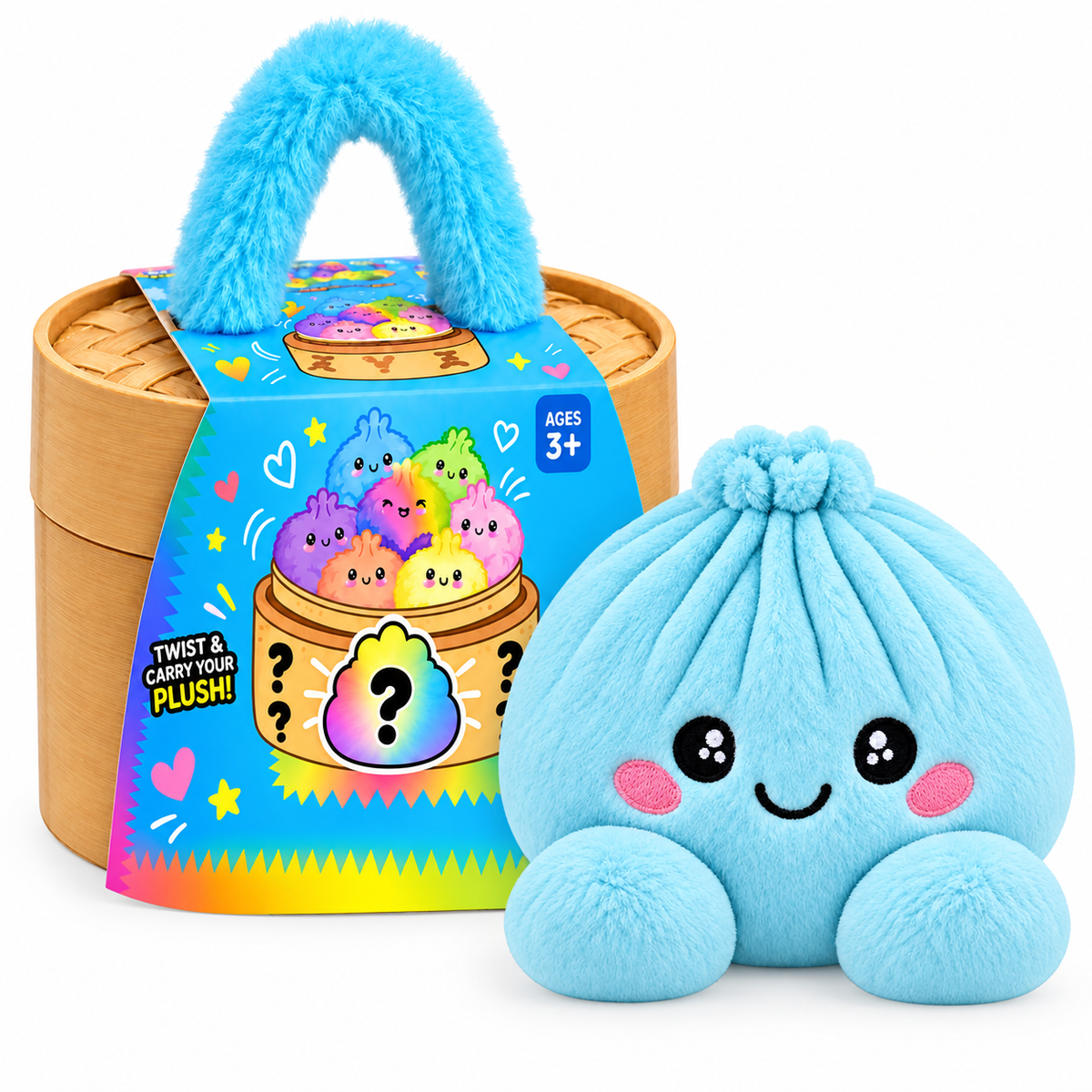 Assorted Color Plush Dumpling