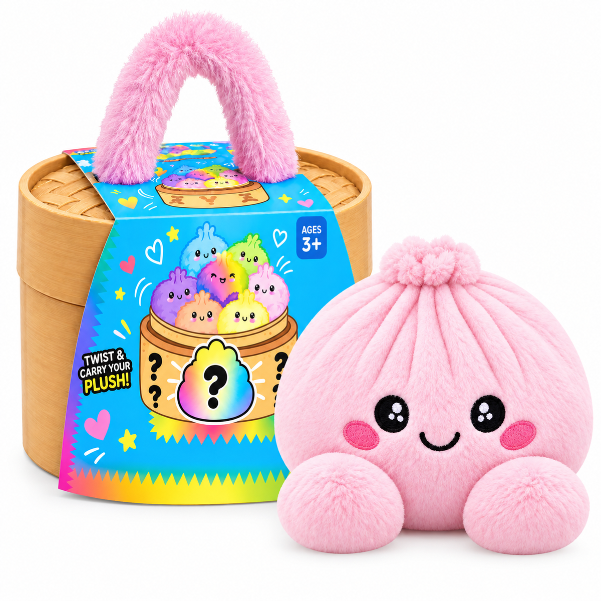 Assorted Color Plush Dumpling