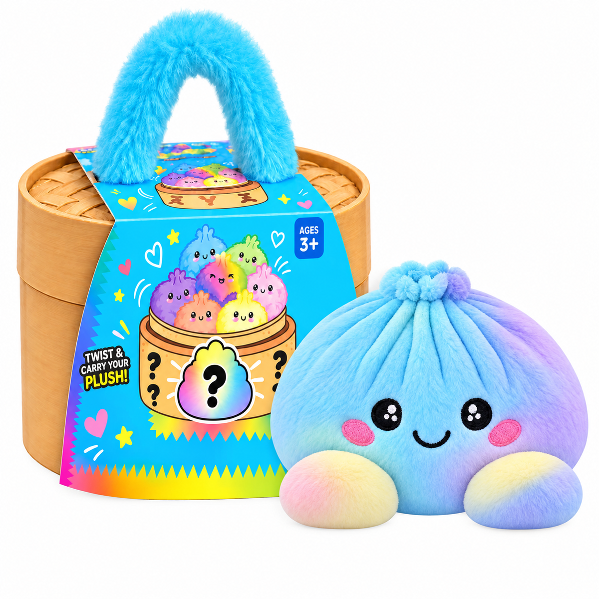 Assorted Color Plush Dumpling