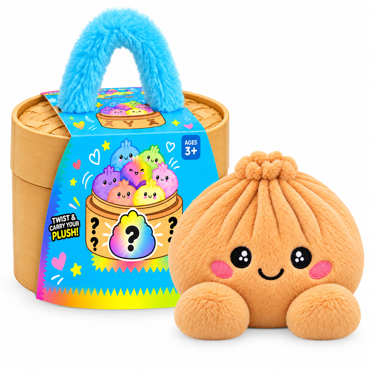 Assorted Color Plush Dumpling