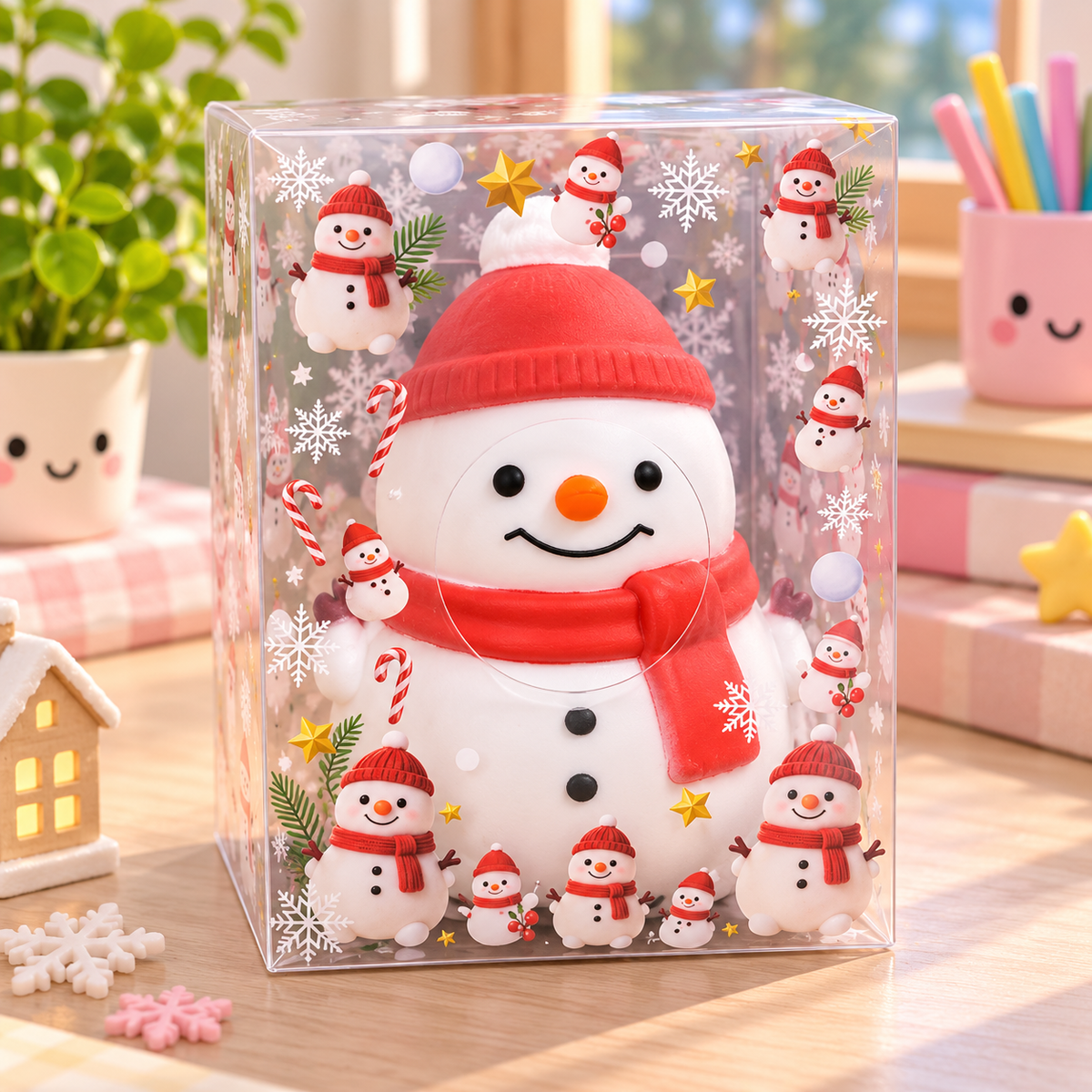 Christmas Snowman Squishy Toy