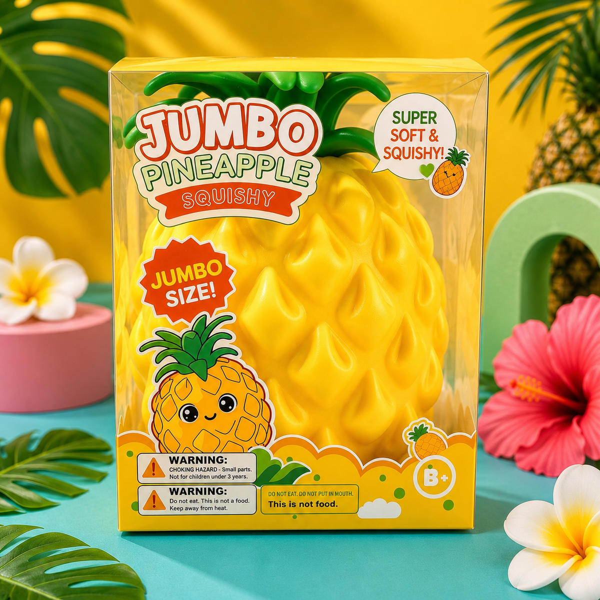 Giant Pineapple Squishy Toy