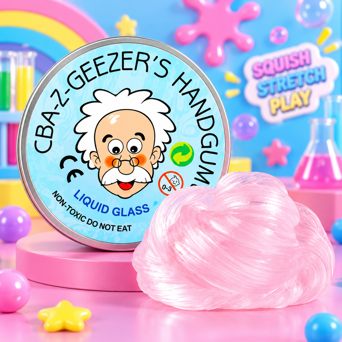 Transparent Stretch Putty