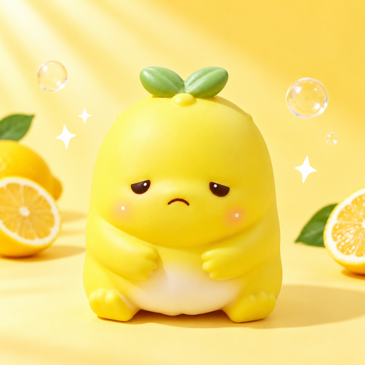 Lemon Dragon Squishy Toy