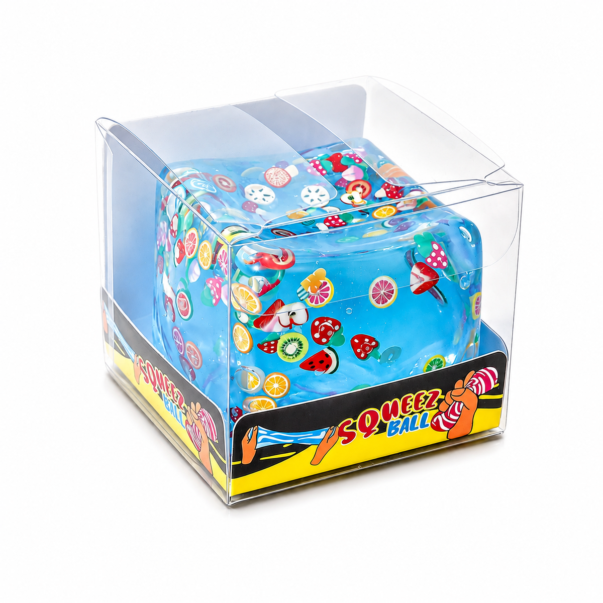 Fruit Slices Slow Rise Cube Squishy