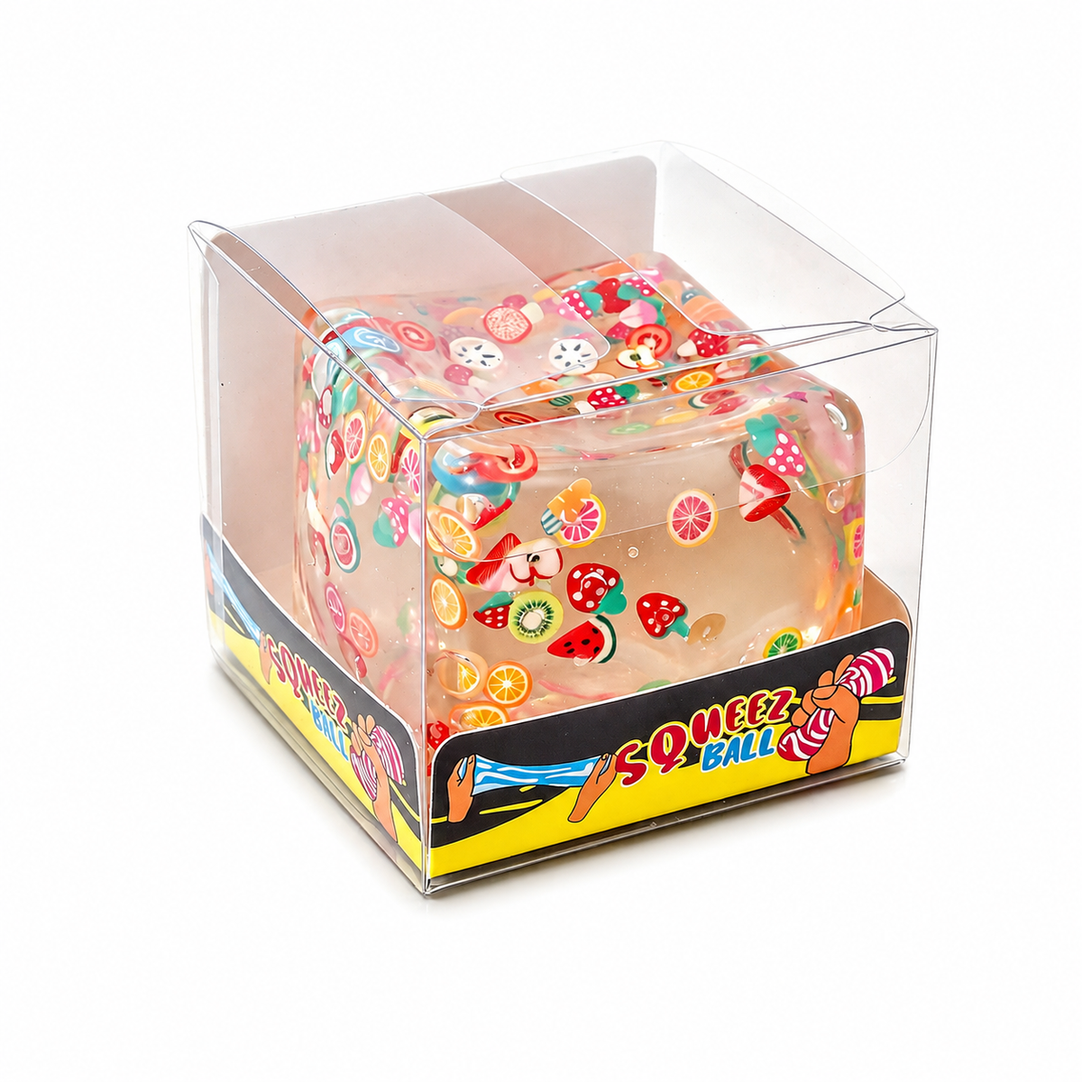 Fruit Slices Slow Rise Cube Squishy