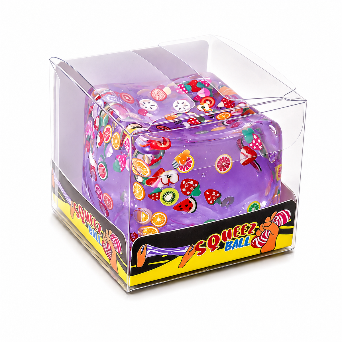 Fruit Slices Slow Rise Cube Squishy