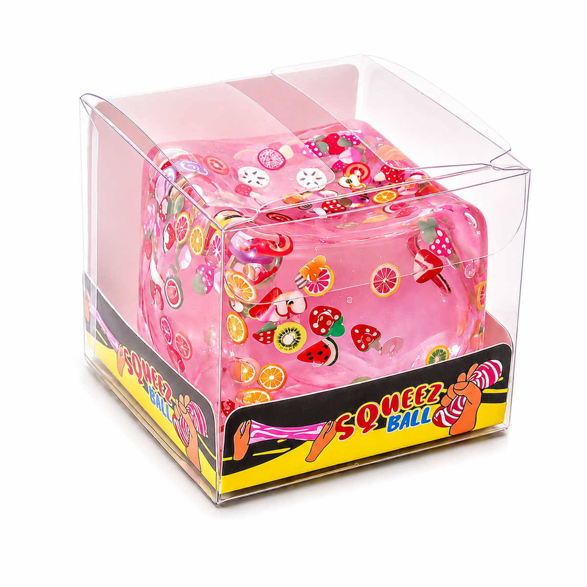Fruit Slices Slow Rise Cube Squishy