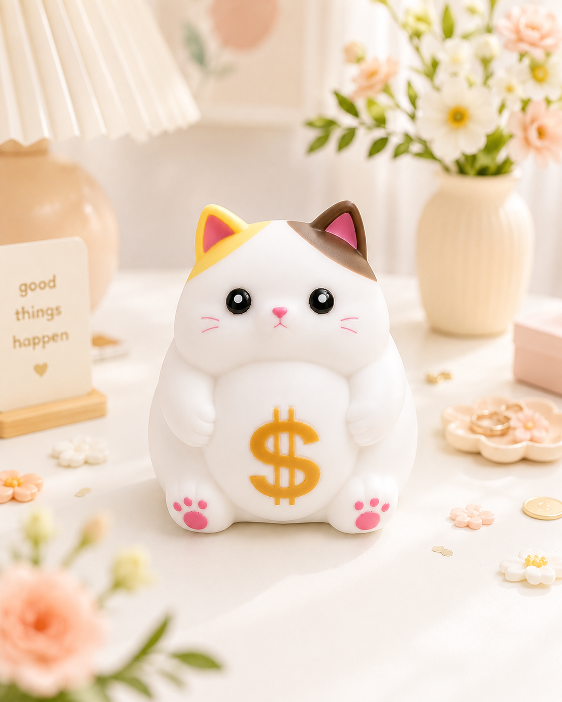 Money Cat Squishy Stress Relief Toy