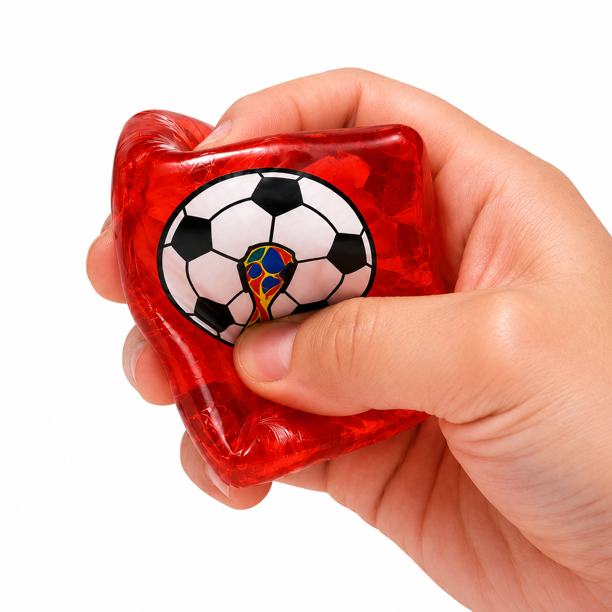 Square Football Squishy Cube