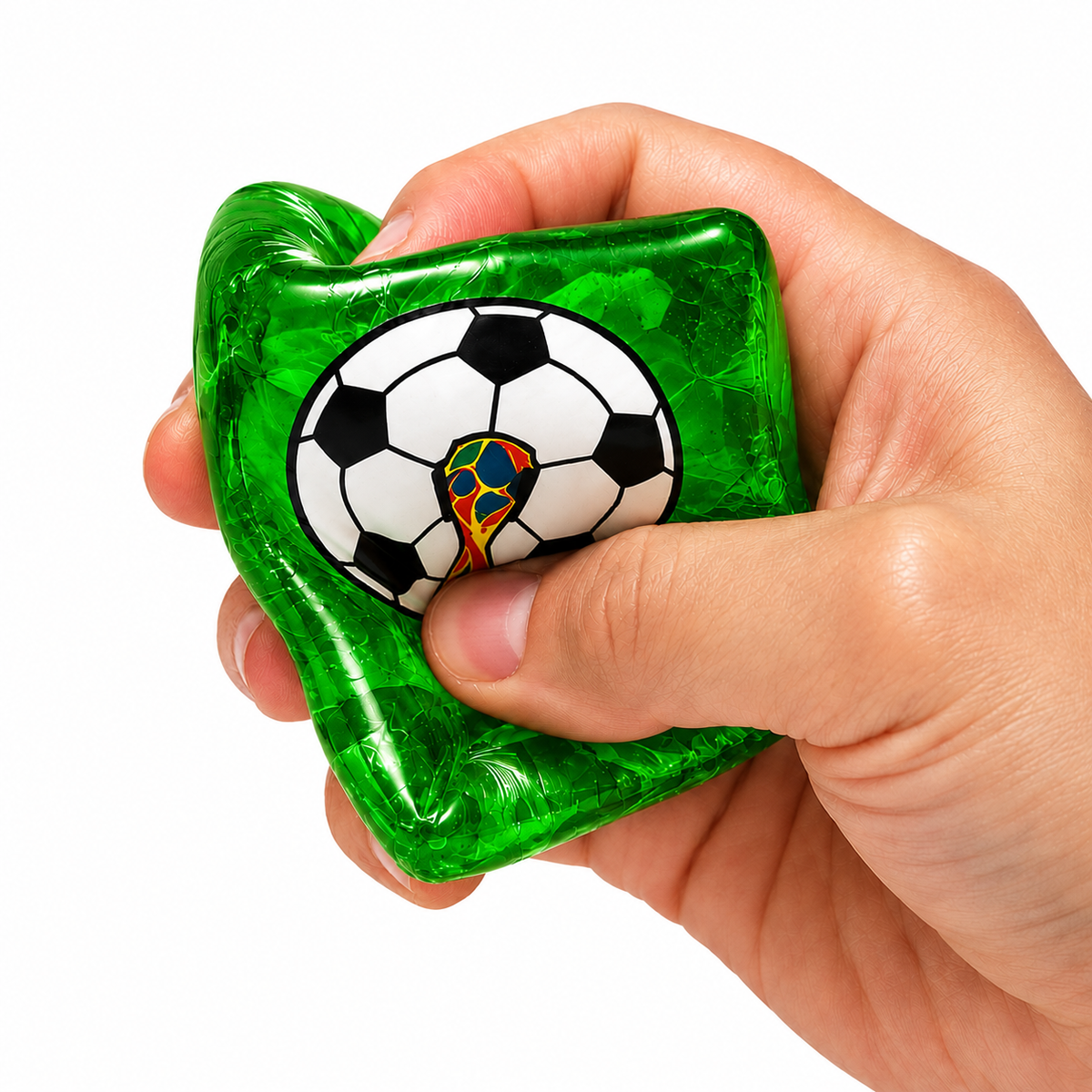 Square Football Squishy Cube