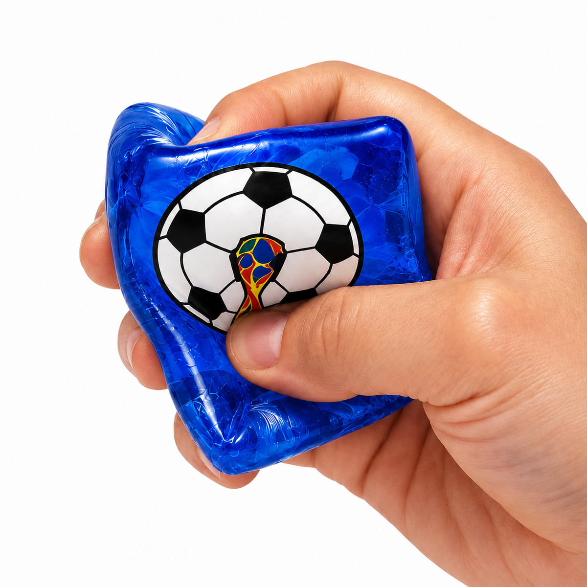 Square Football Squishy Cube