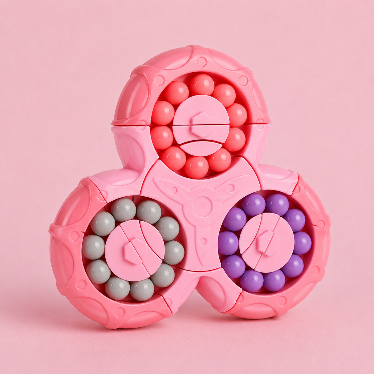 Magic Bead Cube Fidget Spinner Puzzle