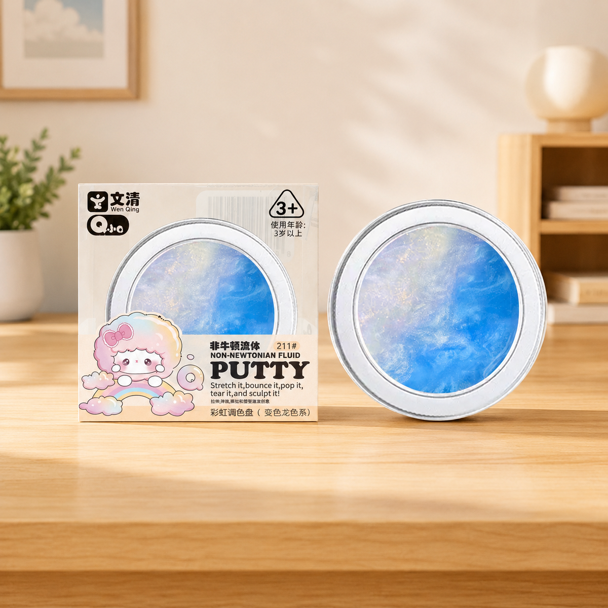 Crystal Clear Stress Relief Putty