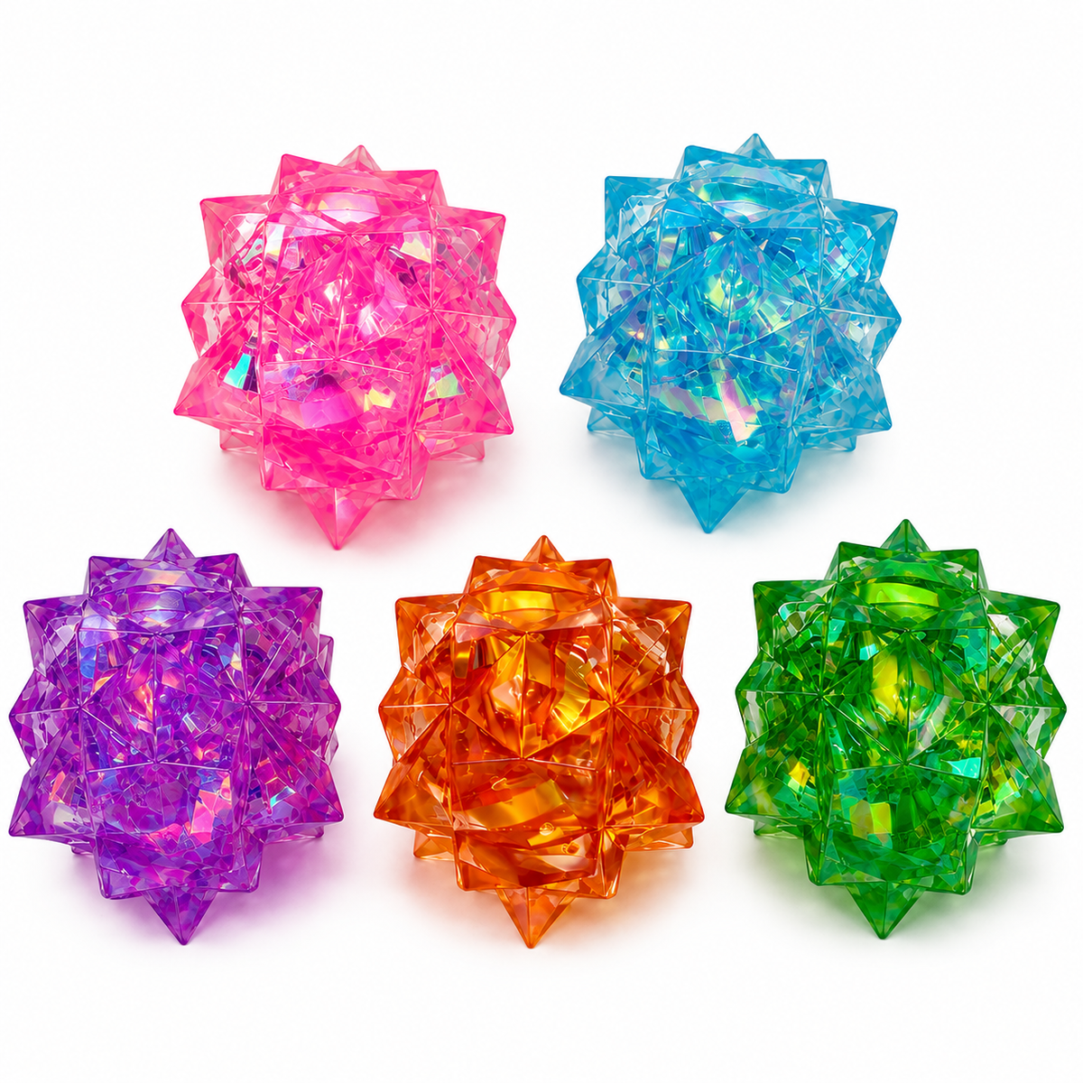 Spiky Crystal Stress Relief Ball