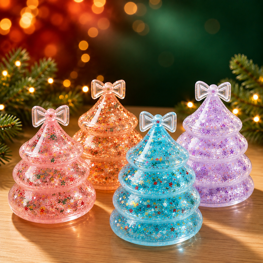 Holiday Glitter Squishy Tree