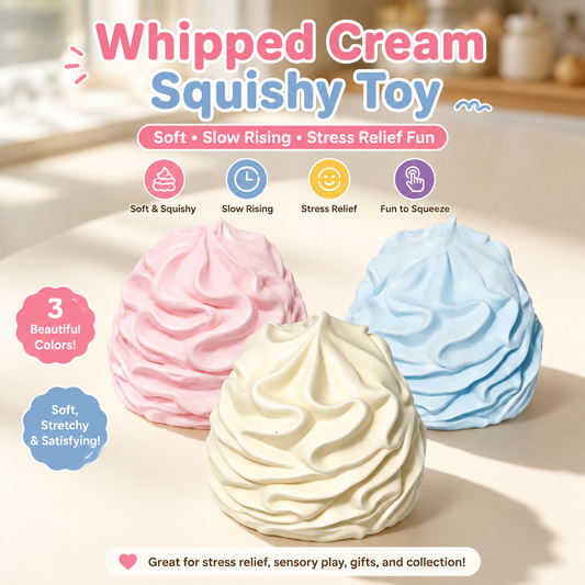 Cream Icing Squishy - Slow Rise Stress Relief