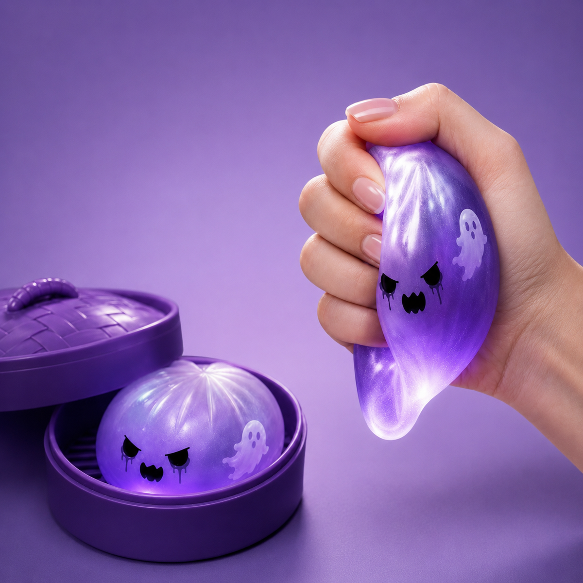 Ghost Dumpling Squishy Stress Relief Toy