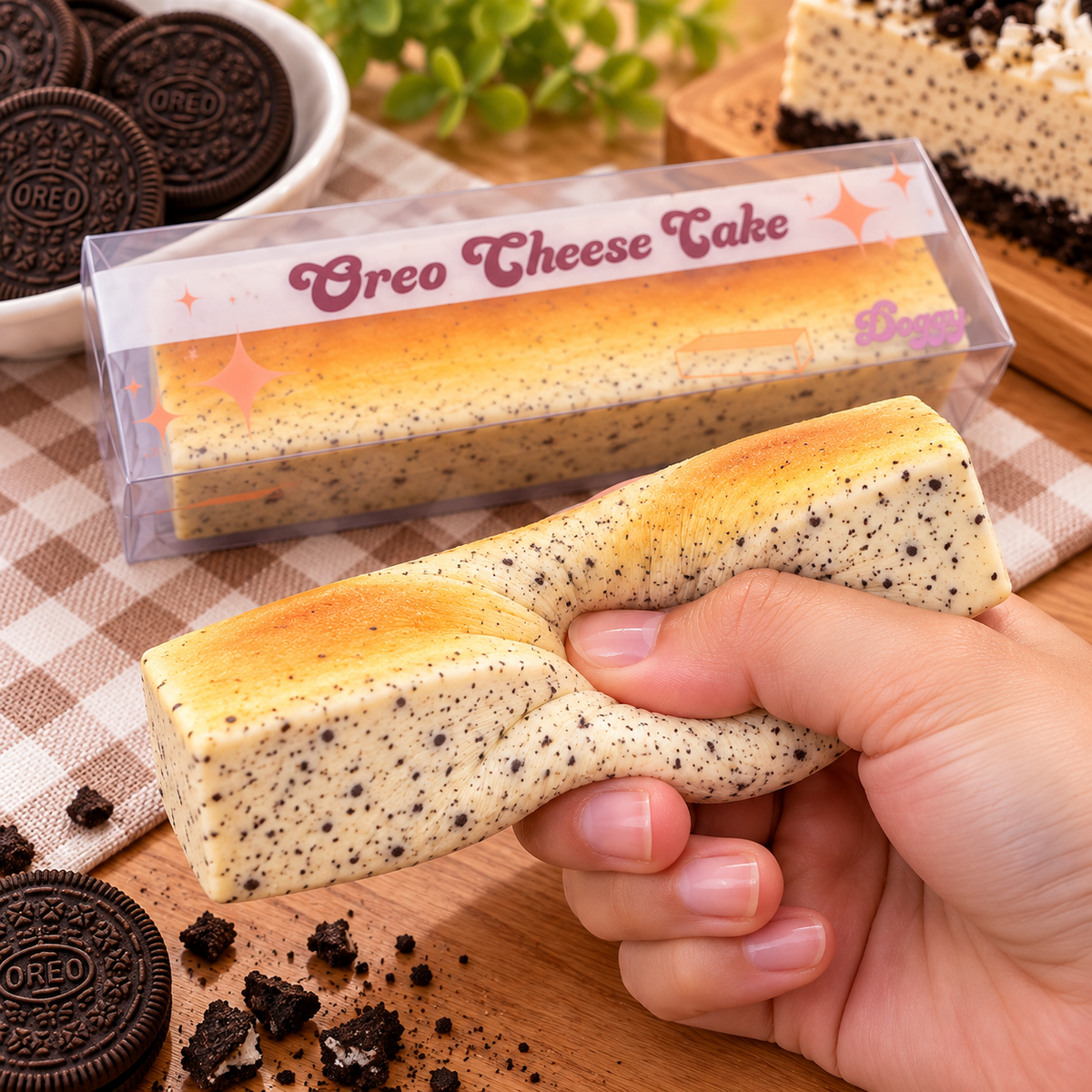 Cheesecake Squishy Toy