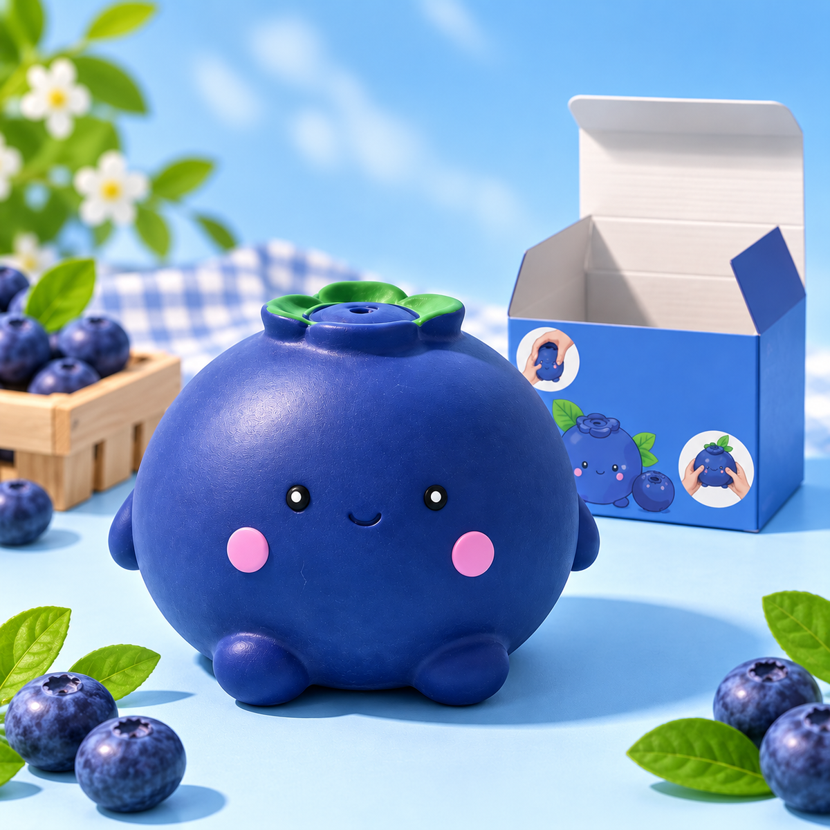Blueberry Squishy Toy